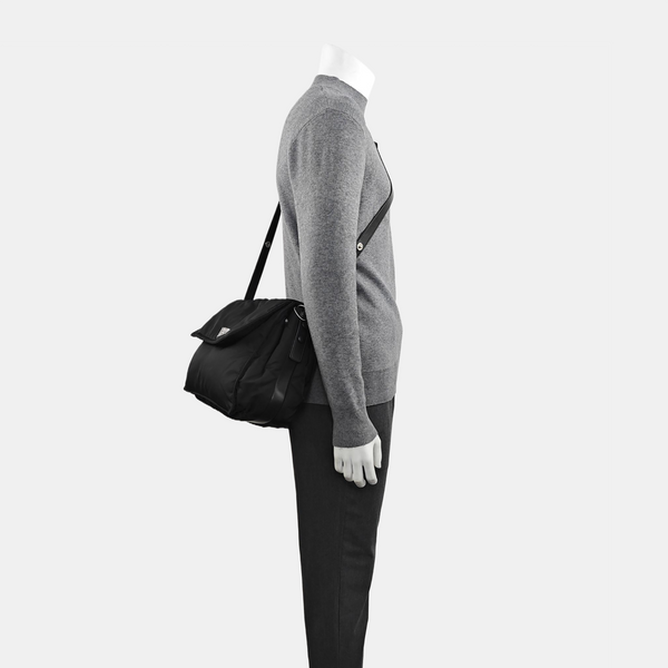 Nylon Crossbody Bag Black