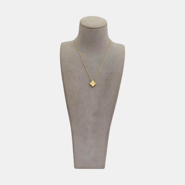 Vintage Alhambra 18k Gold Necklace
