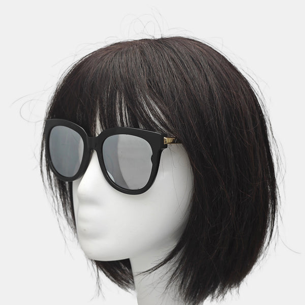 Black Synthetic Sunglasses