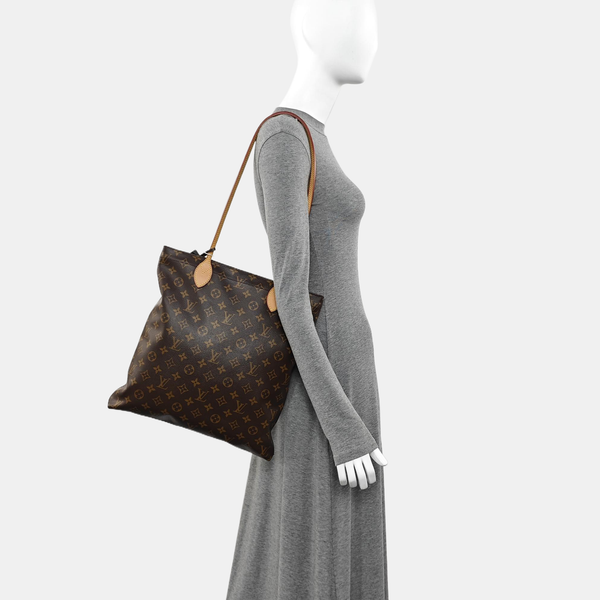 CARRY IT Monogram Coated Canvas Brown