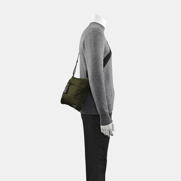 Nylon Crossbody Bag Nylon Green