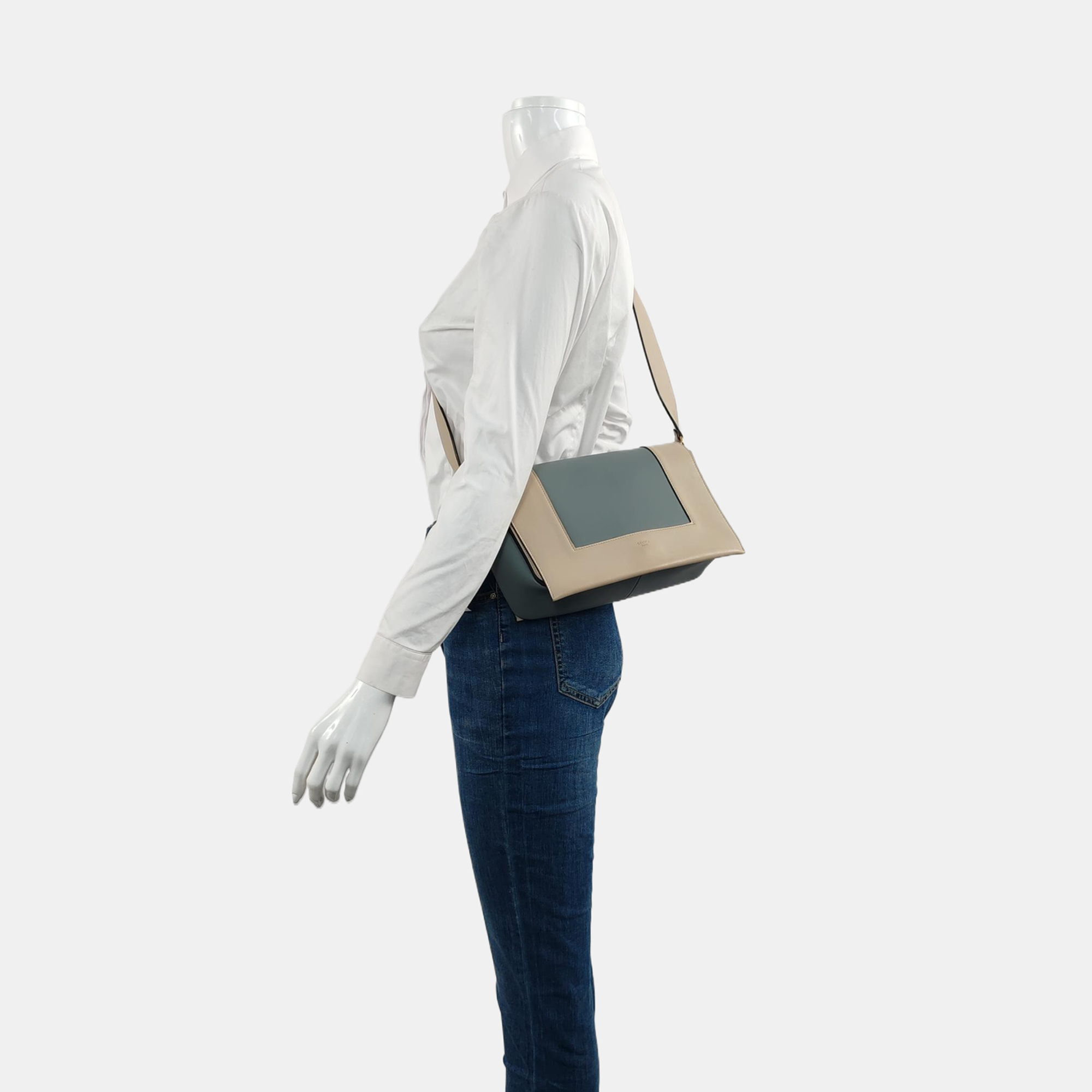 Authenticated pre-owned  FRAME Medium Calfskin Multicolor - Shoulder Bag at Looply