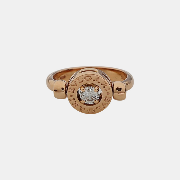 Anillo BVLGARI BVLGARI de oro rosa de 18k EU 50
