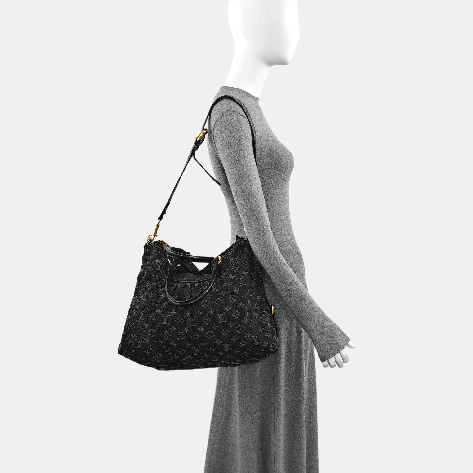 NEO CABBY Monogram Canvas Black