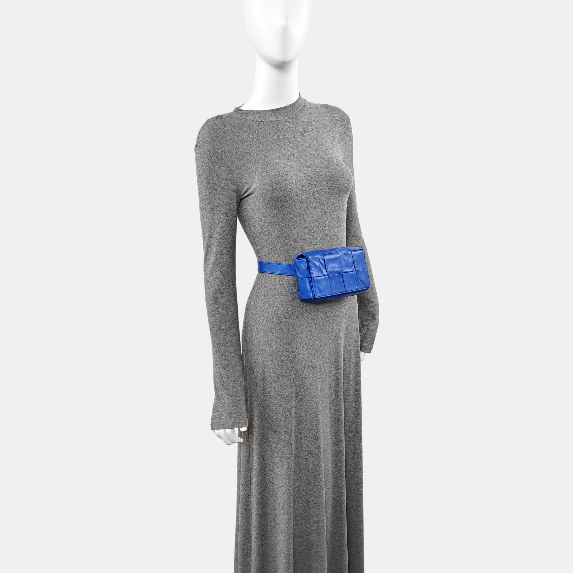 Cassette Small Calfskin Blue