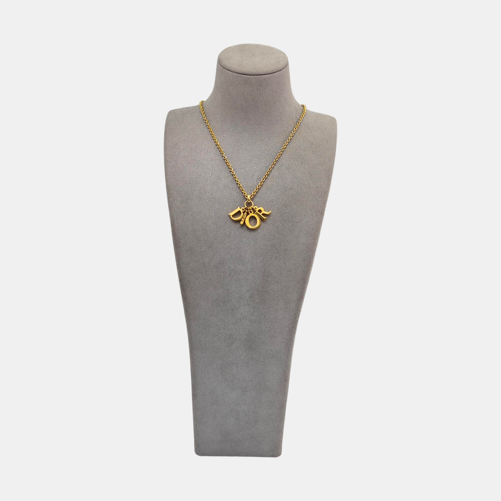Dio(r)evolution Metal Gold Necklace