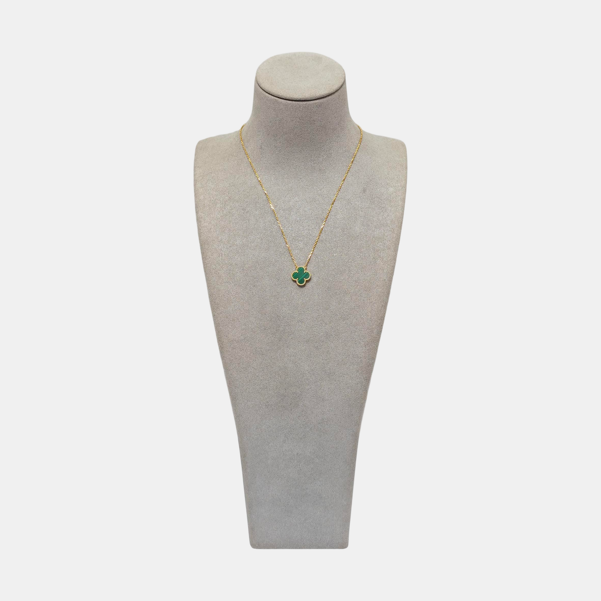 Vintage Alhambra 18k Gold Necklace