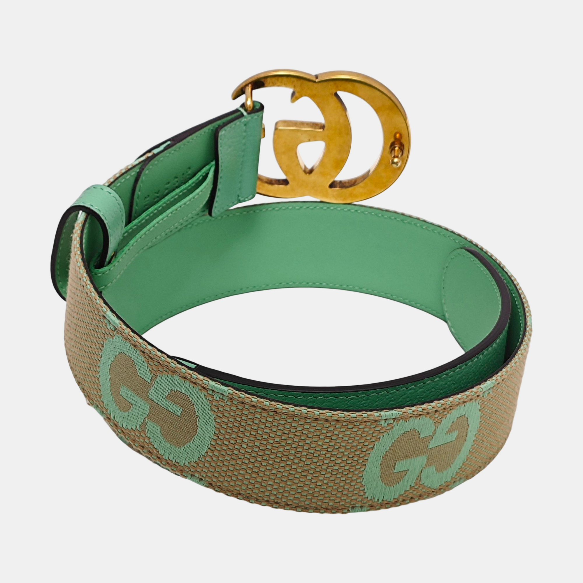 Fabric Belt Beige