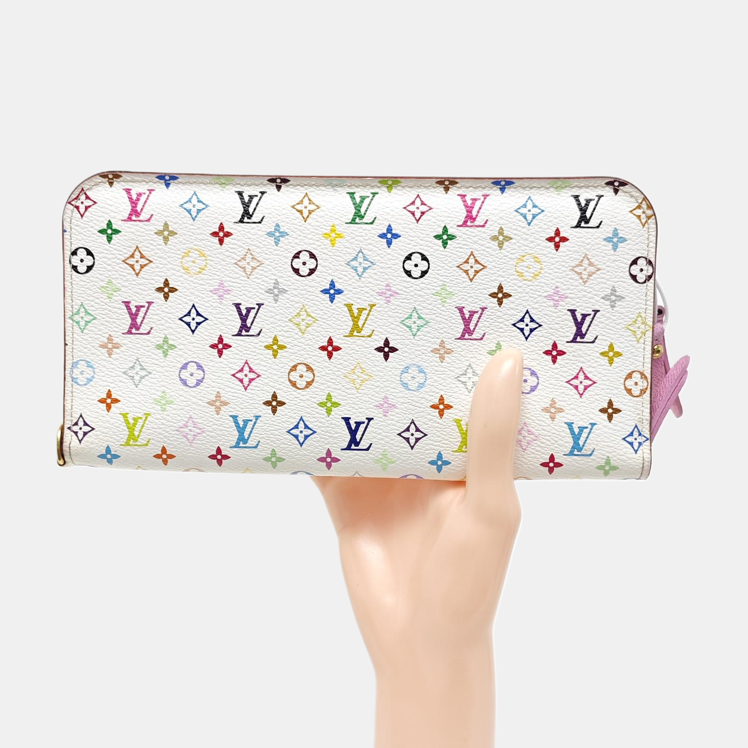 LV × TM INSOLITE Monogram Coated Canvas White