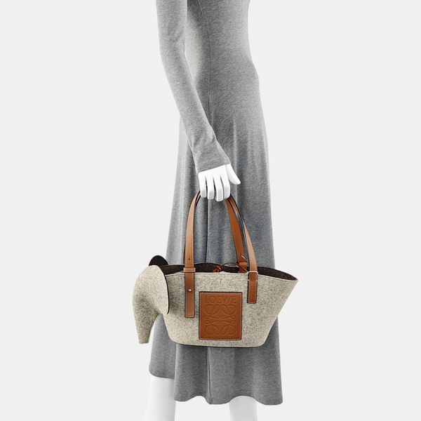 Basket Felt Gray