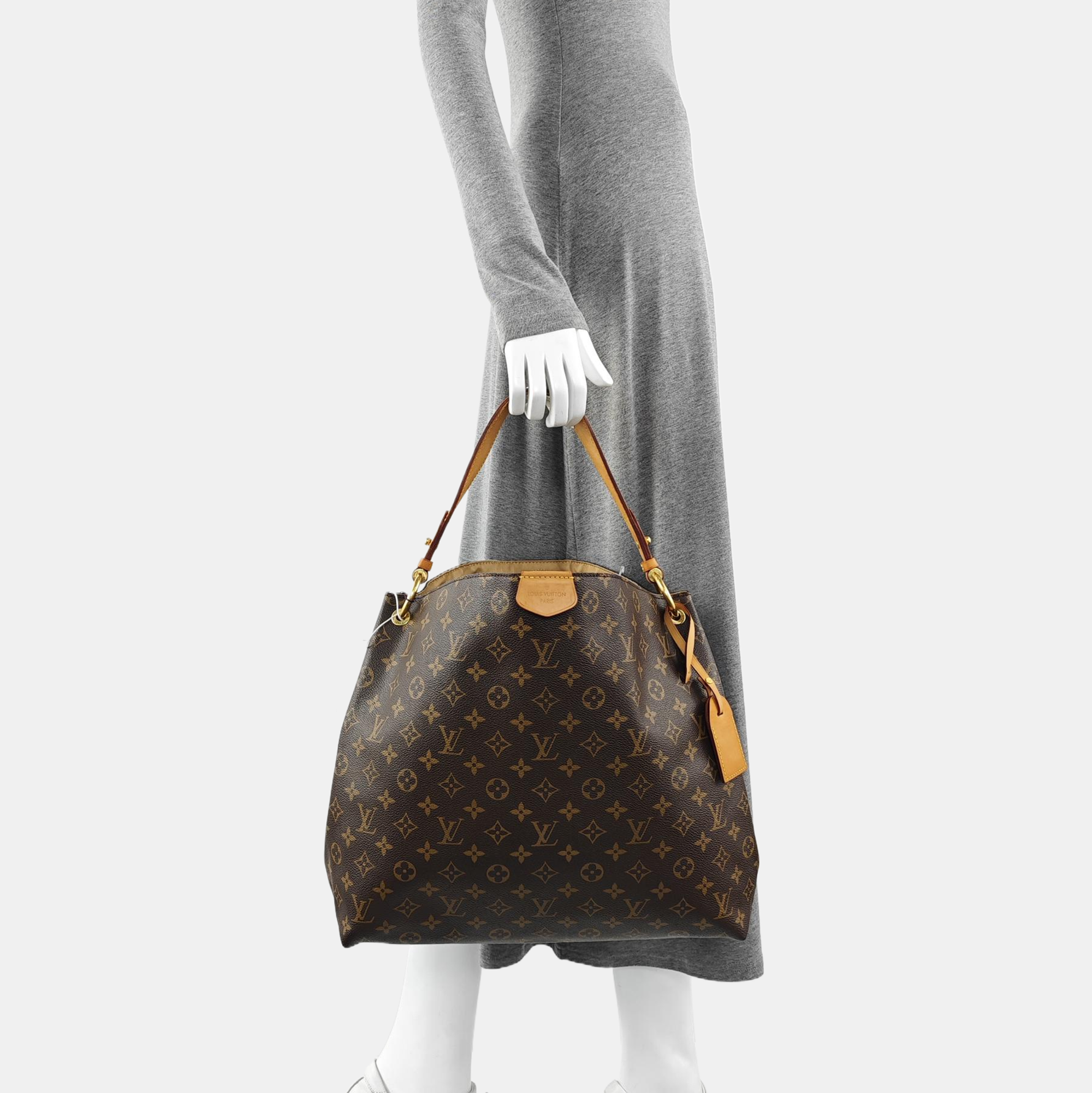 DELIGHTFUL Monogram Coated Canvas Brown