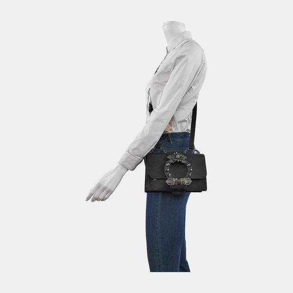 Miu Lady Calfskin Black