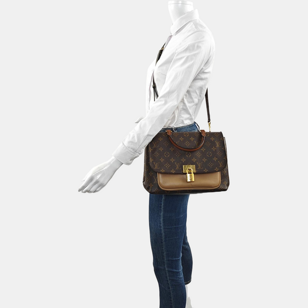 MARIGNAN Monogram Coated Canvas Brown