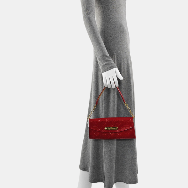 SUNSET BOULEVARD Patent Leather Red