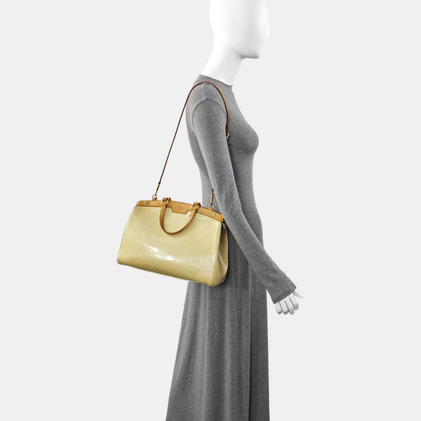 BREA Monogram Patent Leather Yellow