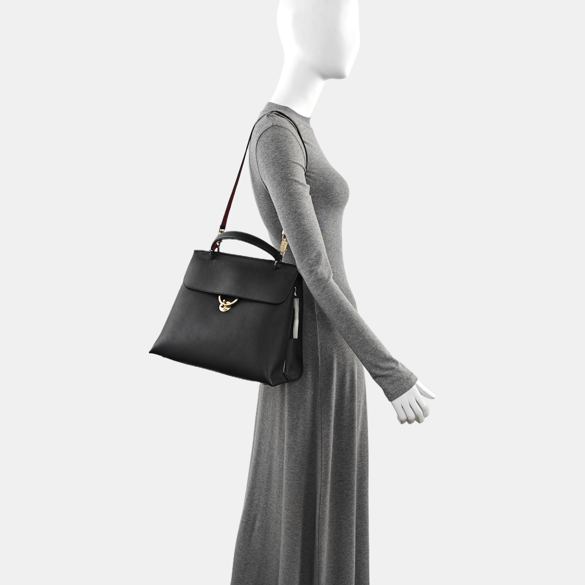 Jet Set Calfskin Black