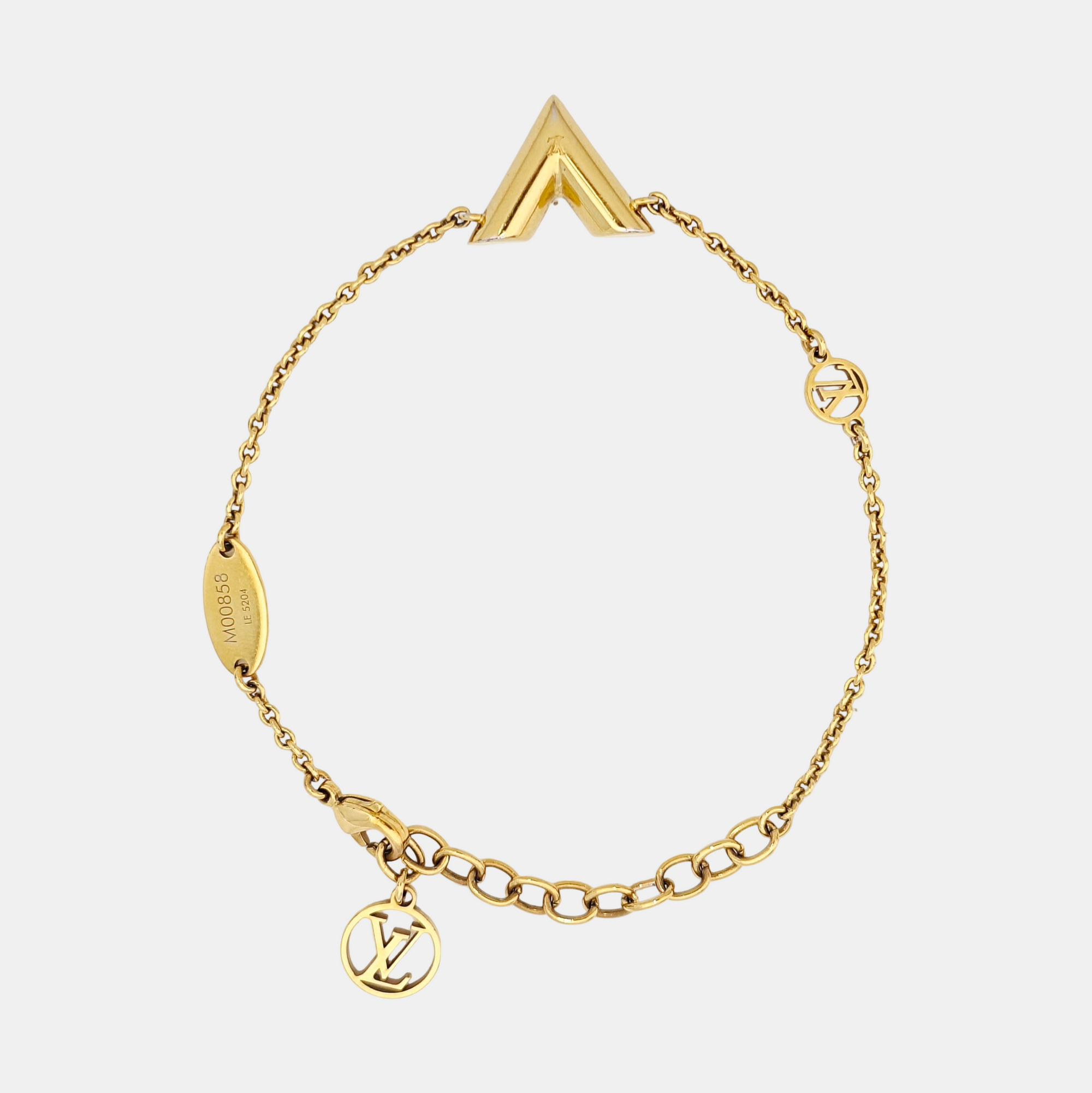 ESSENTIAL V Metal Gold Bracelet