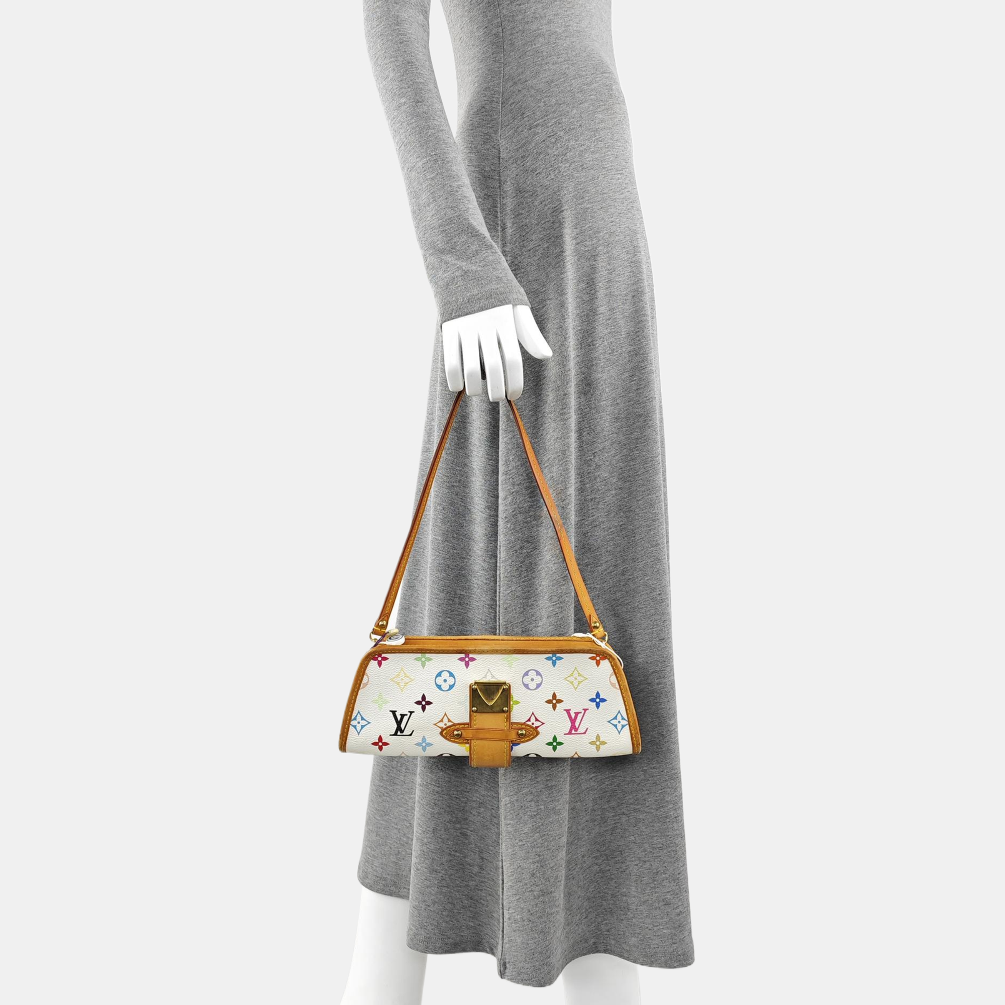 LV × TM SHIRLEY Monogram Coated Canvas White