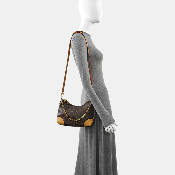 BOULOGNE Monogram Coated Canvas Brown