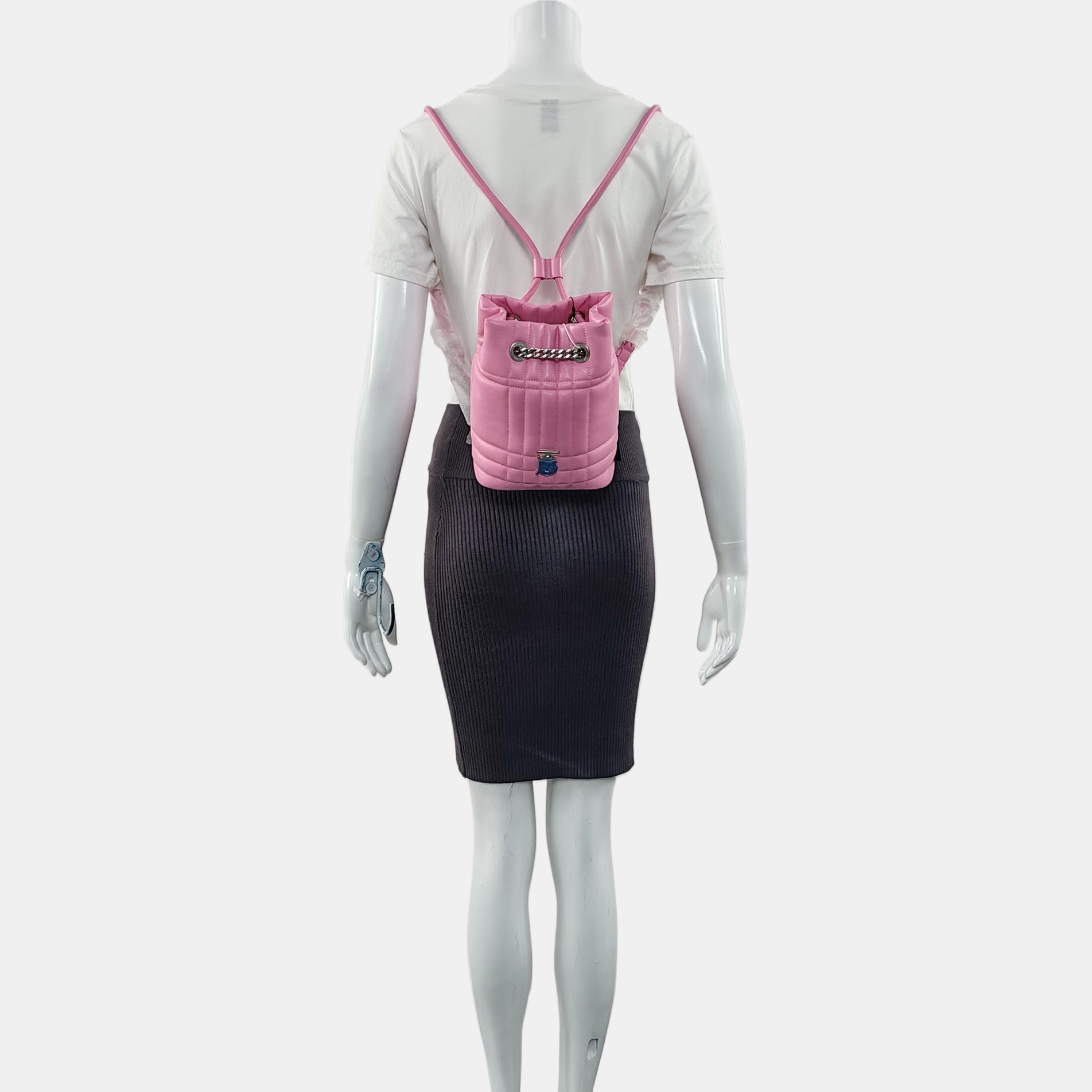 Lola Mini Quilted Lambskin Pink