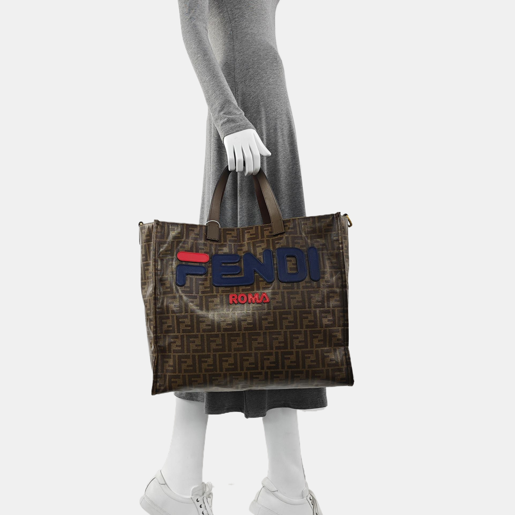 Mania Coated Canvas Brown