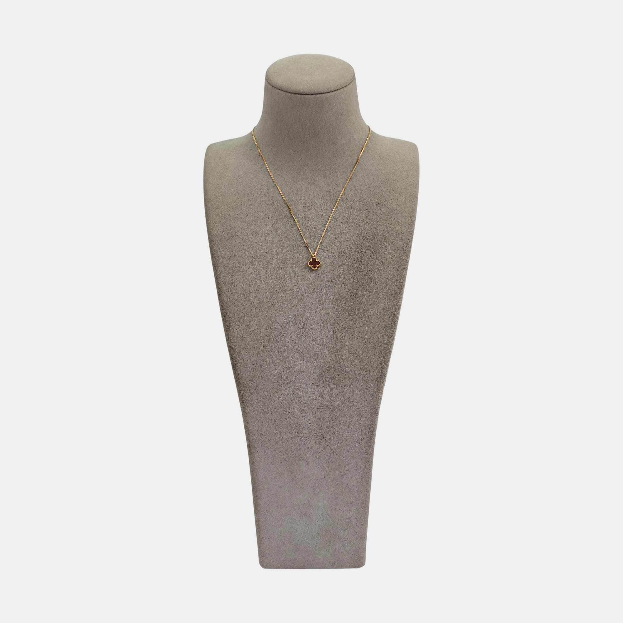 Sweet Alhambra 18k Rose Gold Necklace