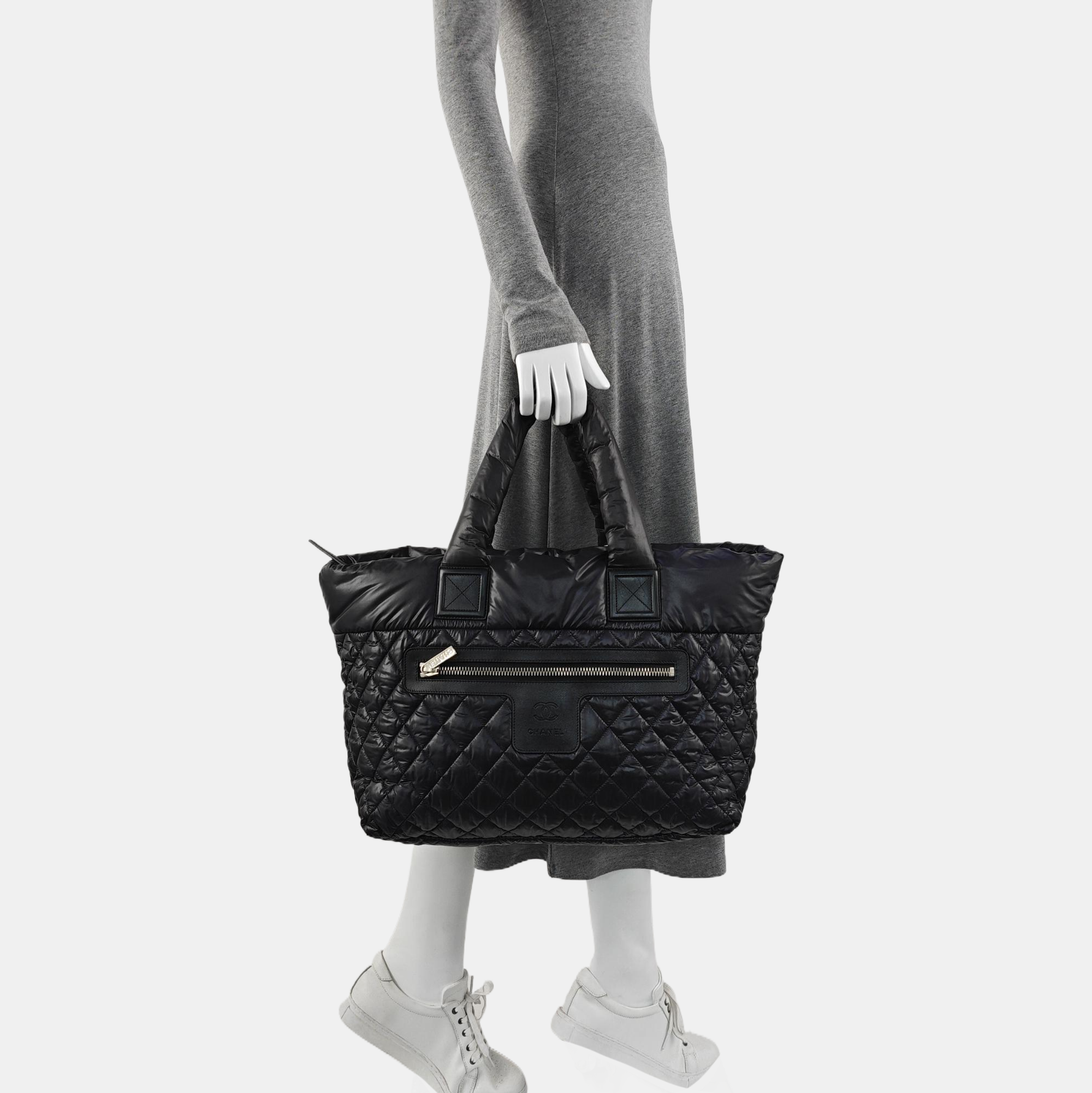 COCO COCOON Quilted Nylon Black