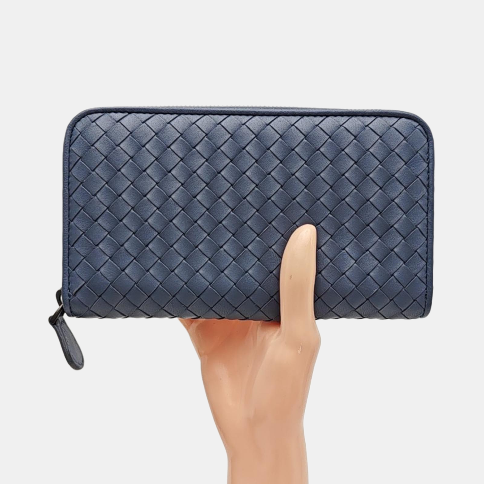 Lambskin Wallet Blue