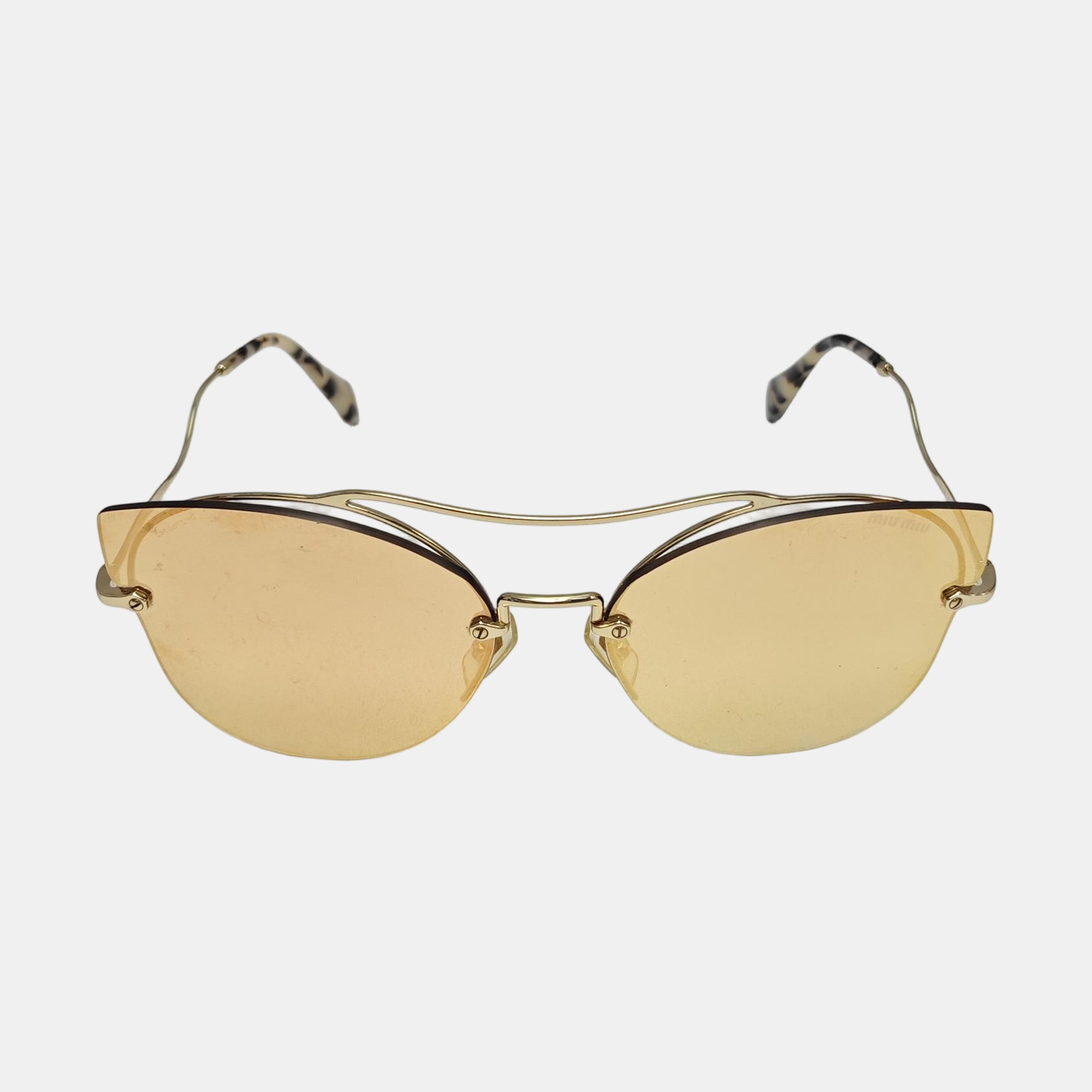 Metal Sunglasses Brown