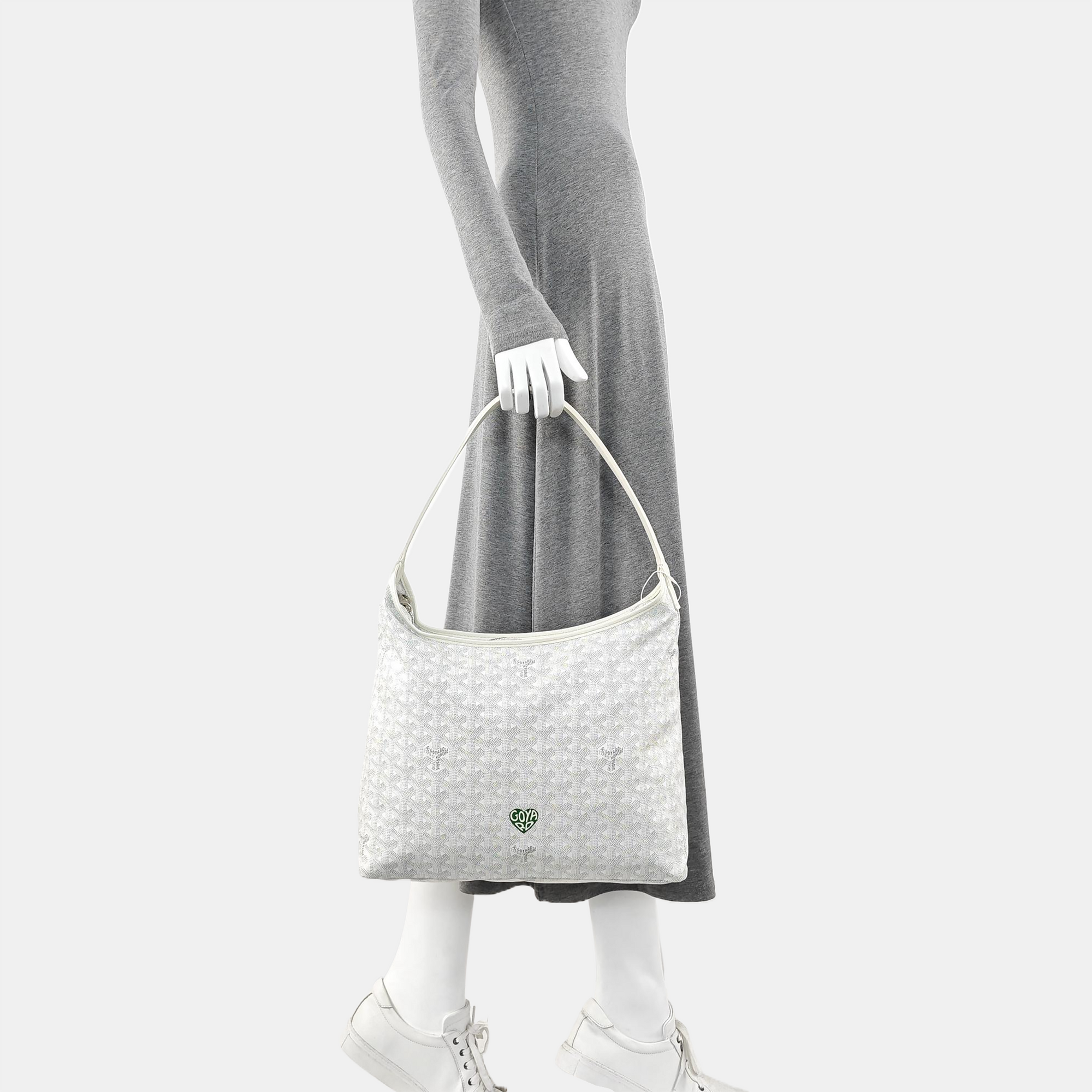Hobo Coated Canvas White