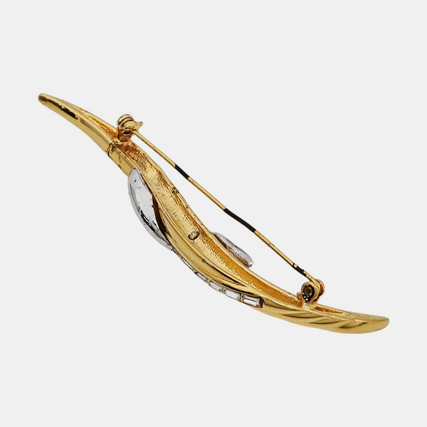 Copper Alloy Gold Brooch