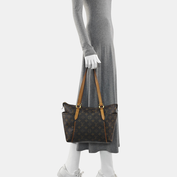 TOTALLY PM Monogram Coated Canvas Brown
