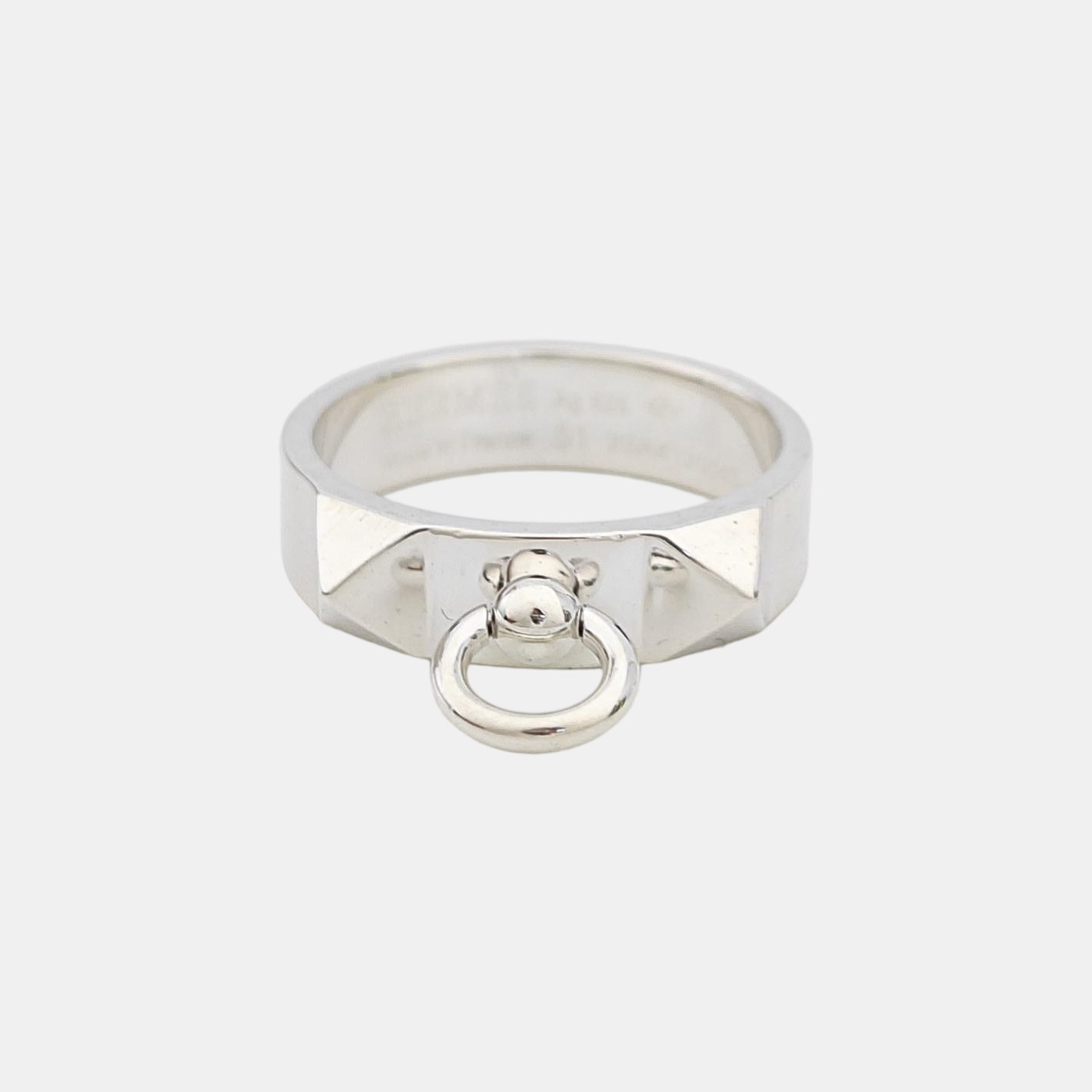 Collier De Chien 925 Sterling Silver Ring EU 51