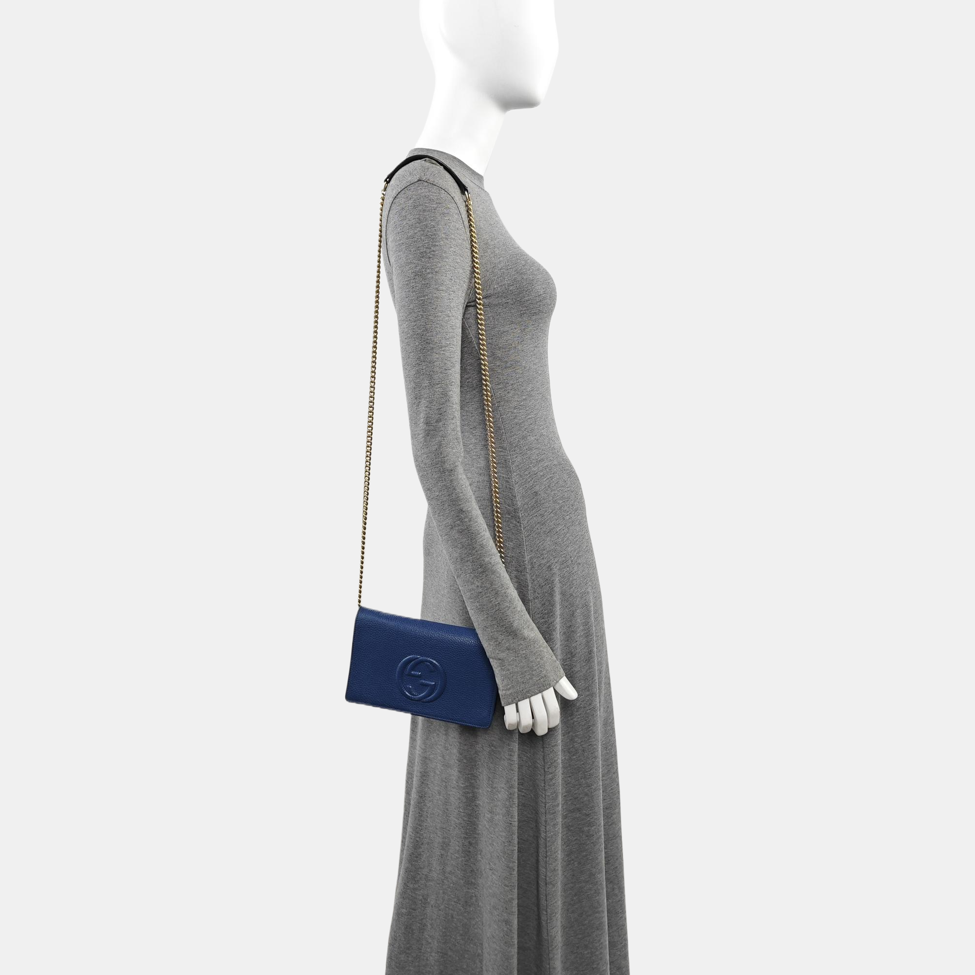 Soho Small Calfskin Blue