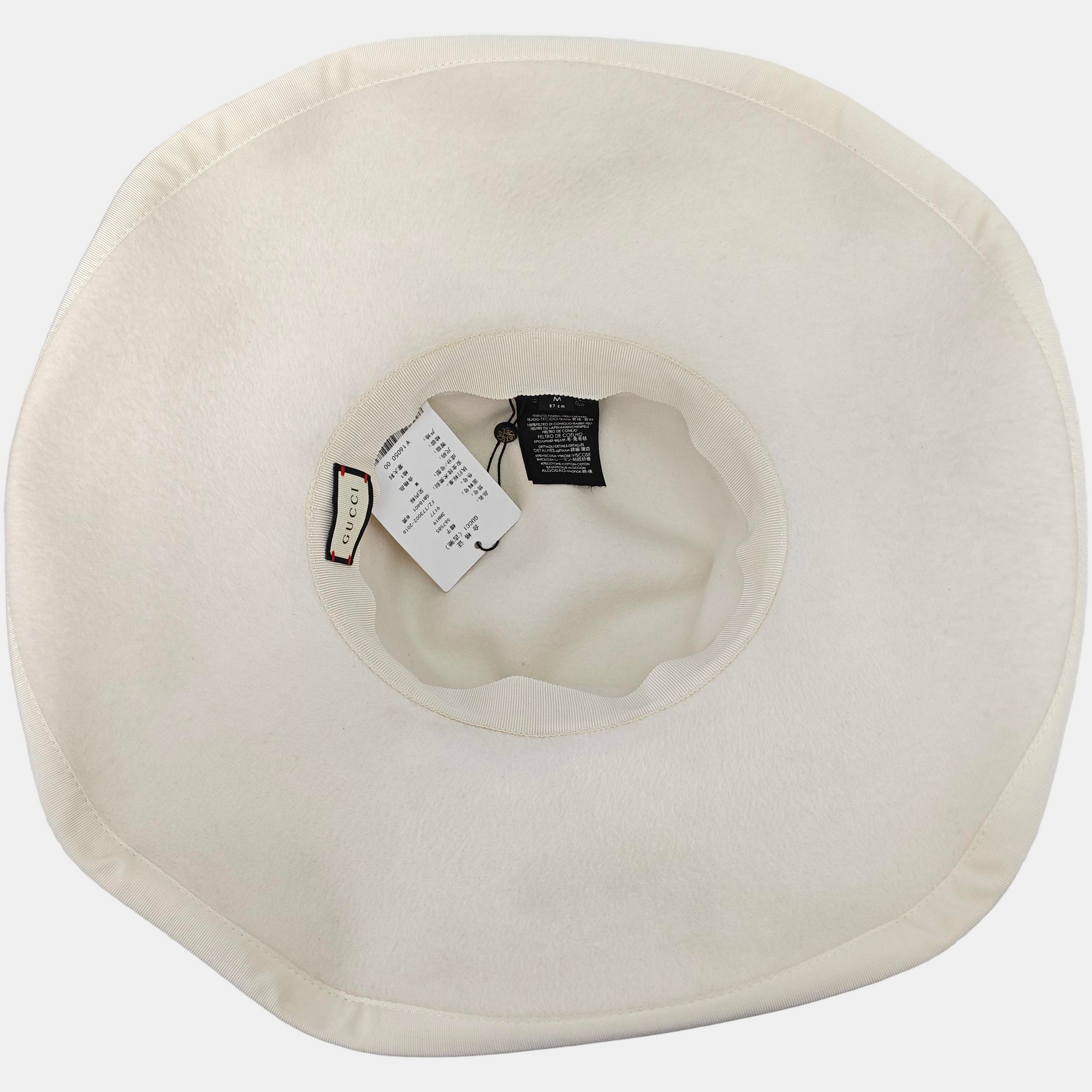 Rabbit Fur Hat White