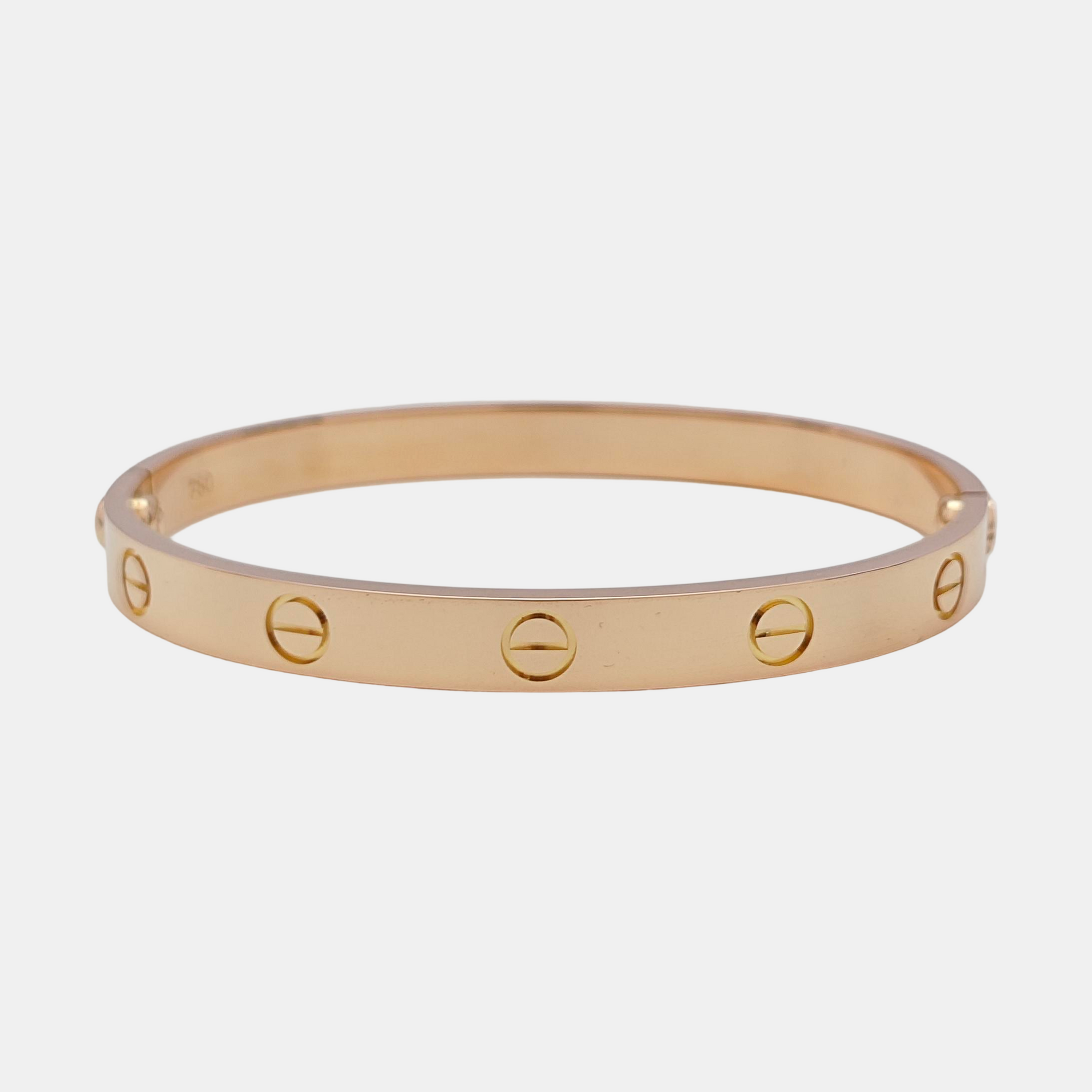 LOVE 18k Rose Gold Bangle