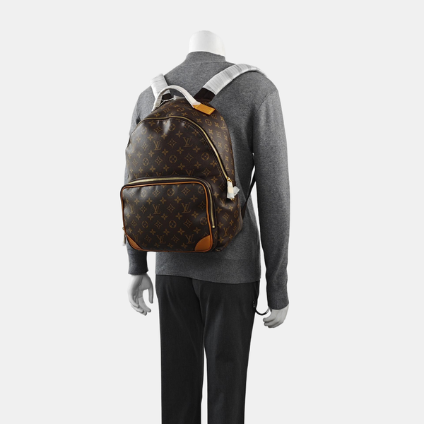 DISCOVERY Monogram Coated Canvas Brown