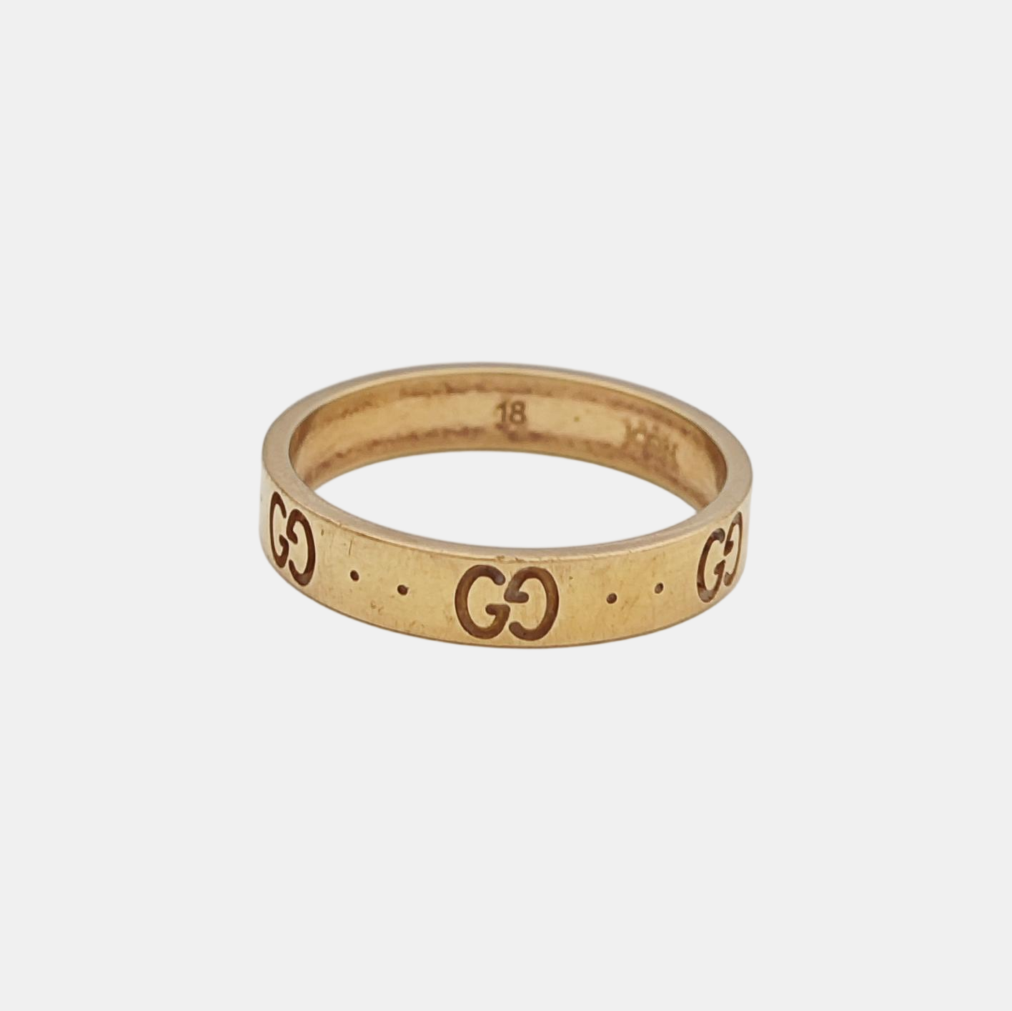 Icon 18k Gold Rose Gold Ring HK 18