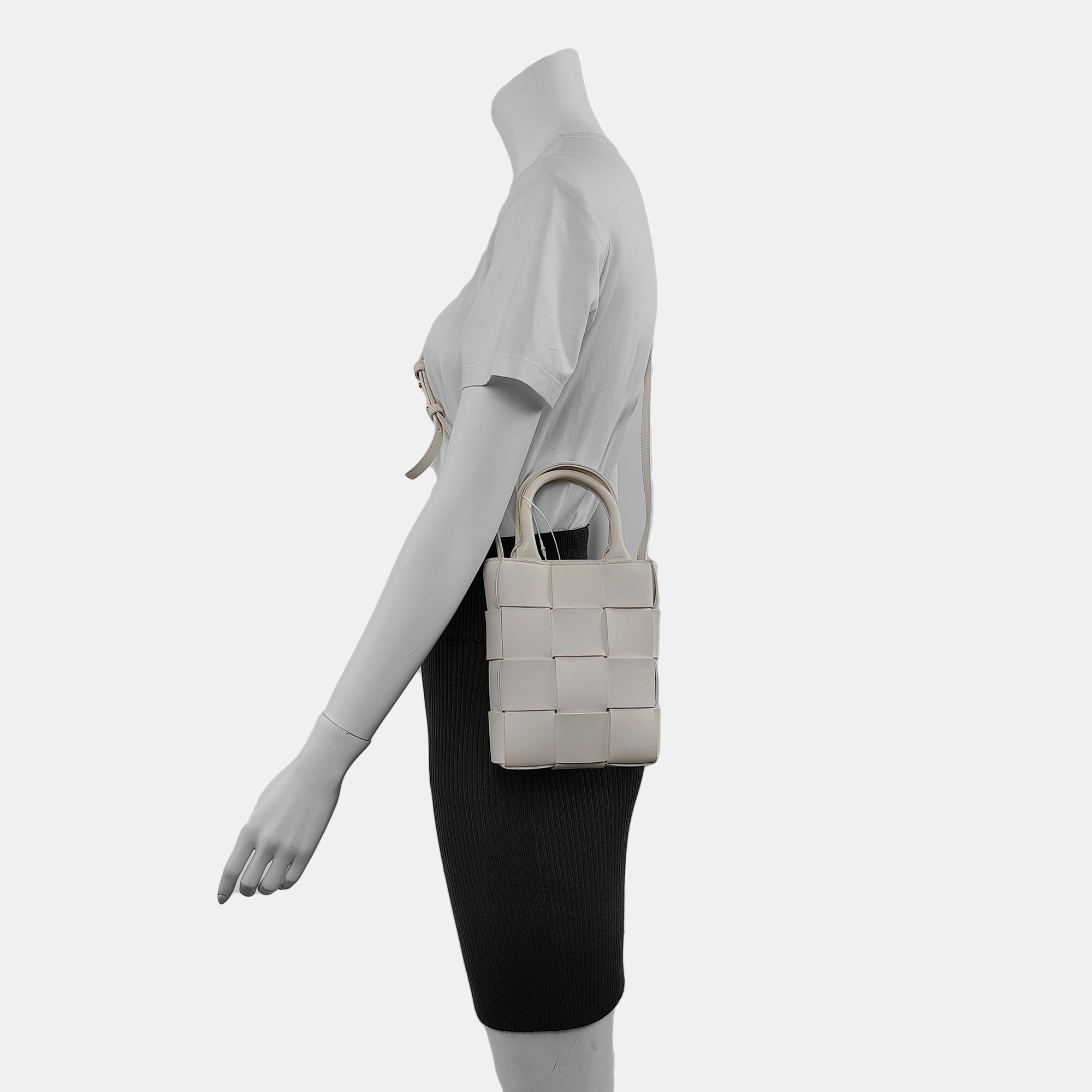 Cassette Mini Calfskin White