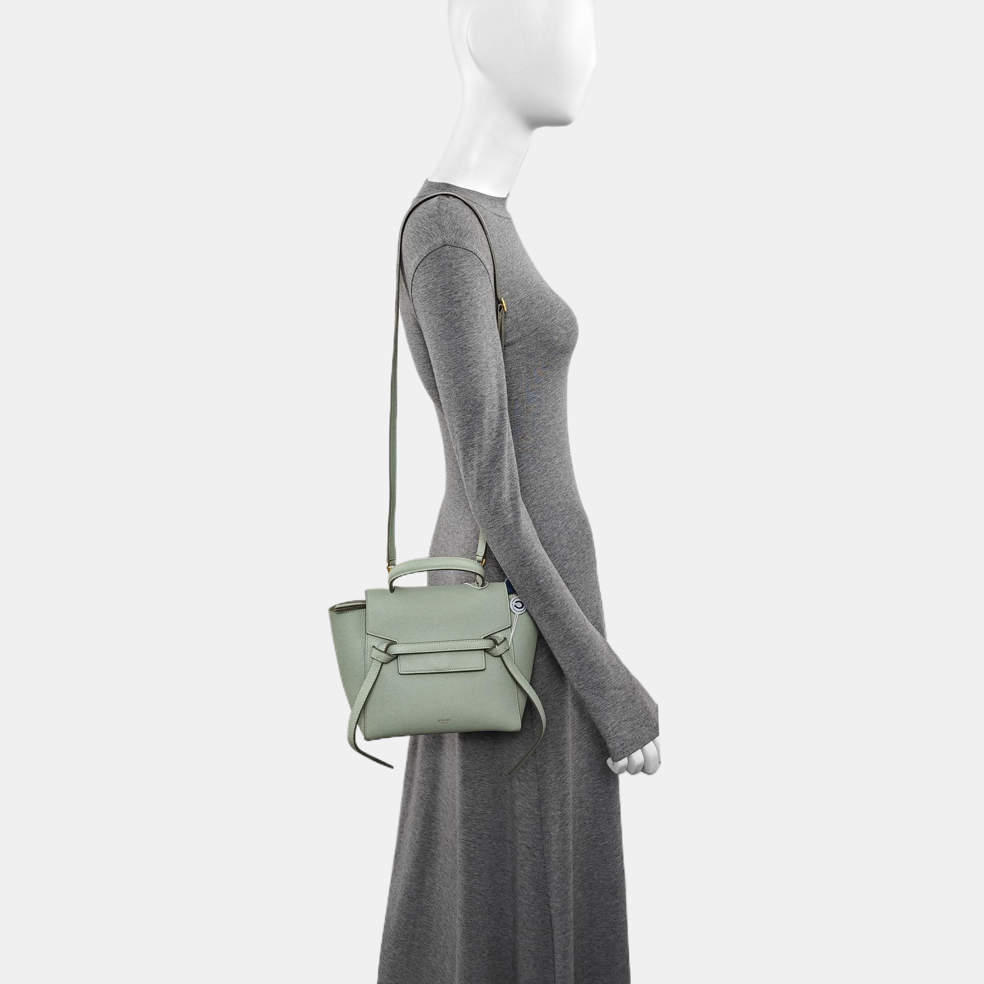 BELT Nano Calfskin Green
