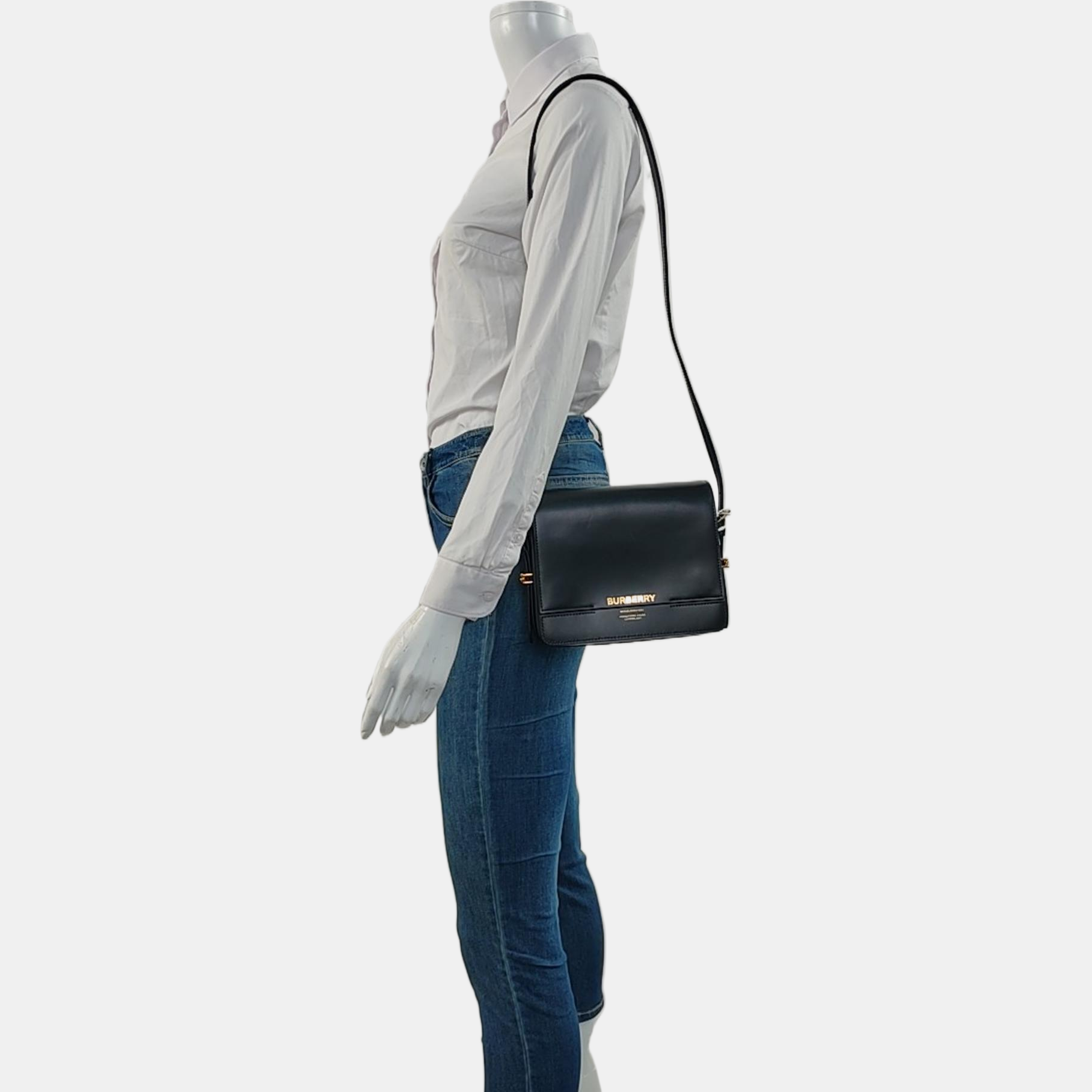 Grace Small Calfskin Black