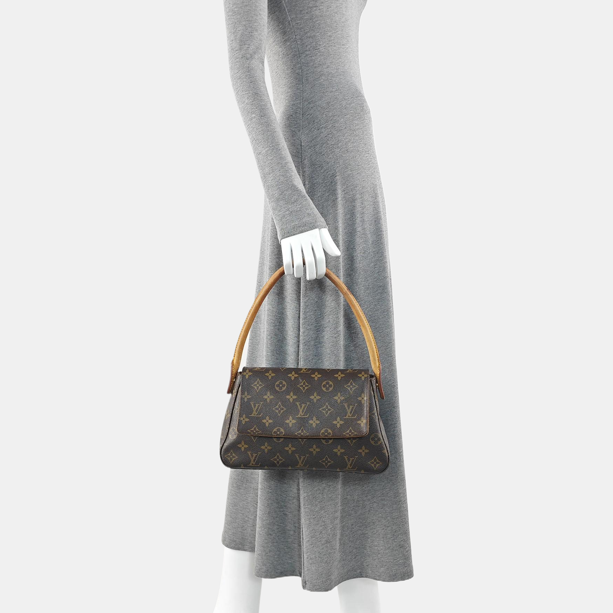 LOOPING PM Monogram Coated Canvas Brown