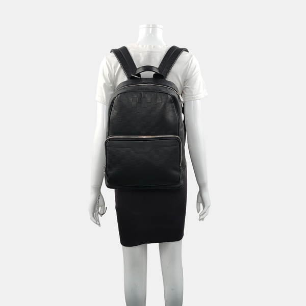 CAMPUS Damier Graphite Calfskin Black