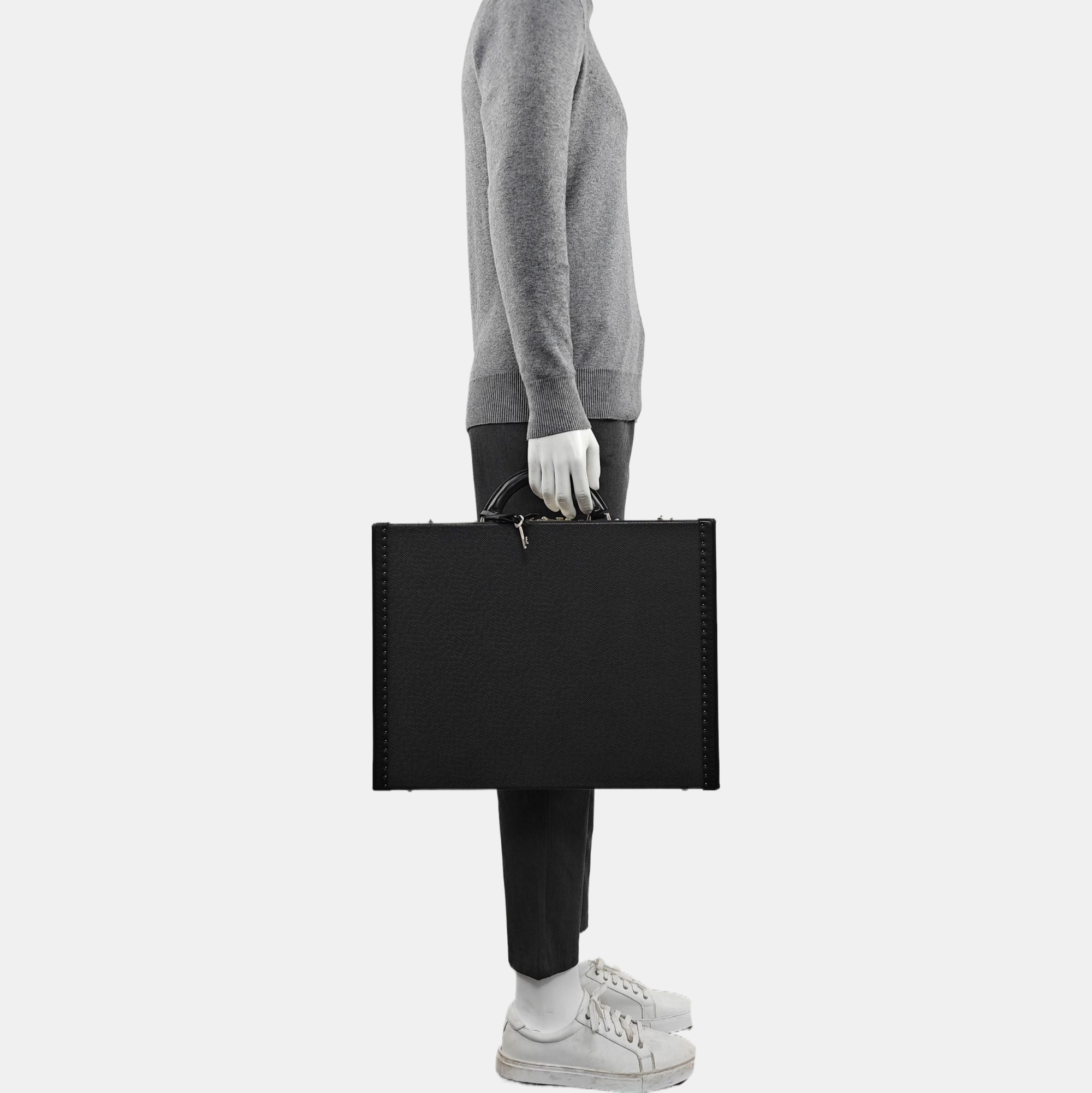 PRÉSIDENT Calfskin Black