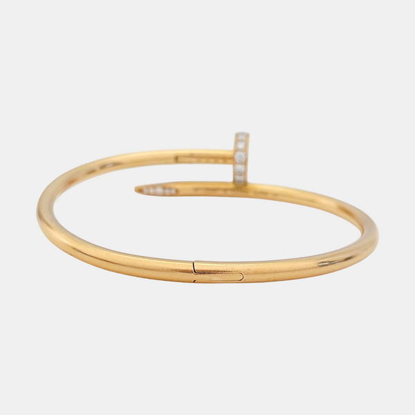 JUSTE UN CLOU 18k Rose Gold Bangle