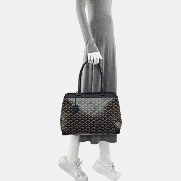 Bellechasse Biaude PM Coated Canvas Black