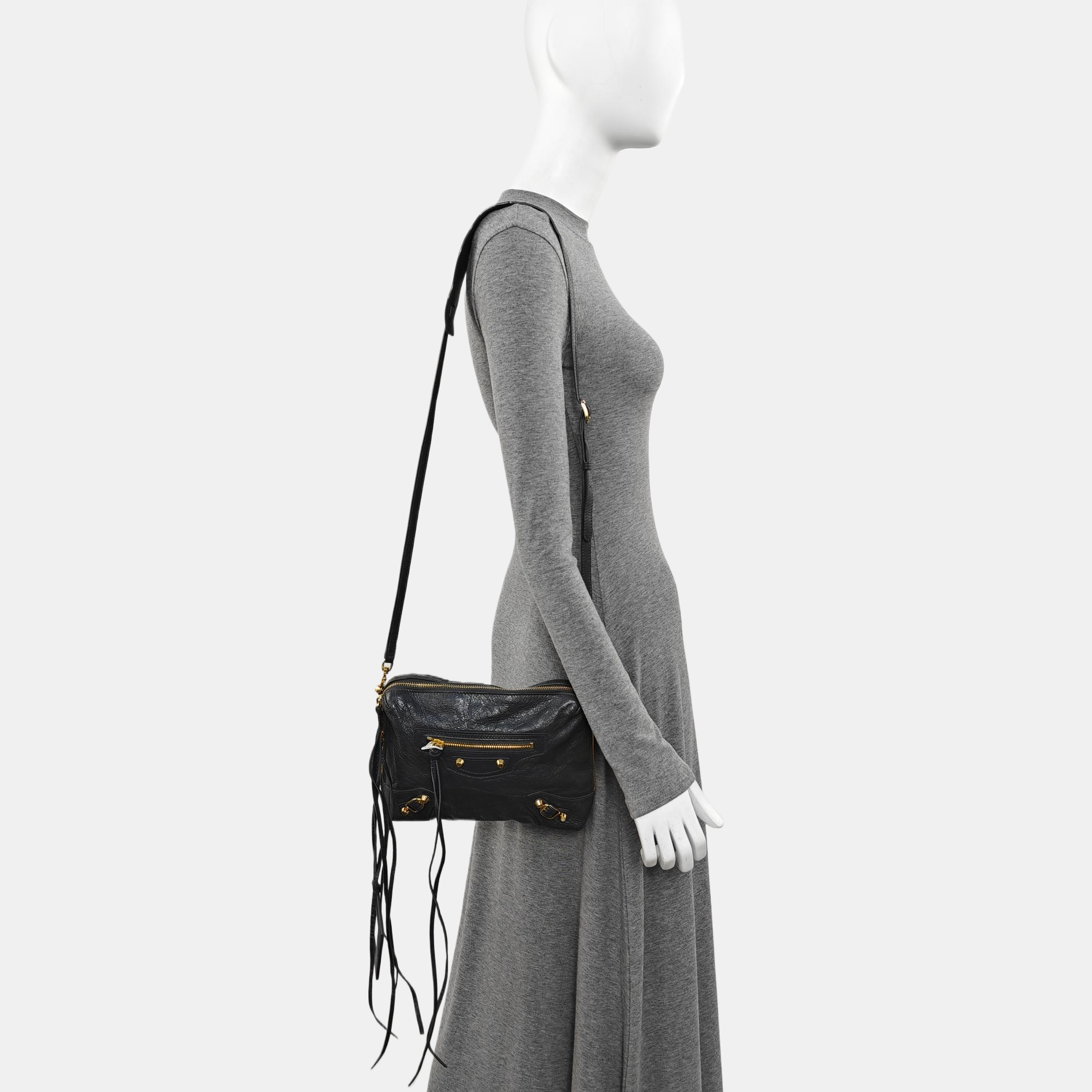 Classic City Mini Lambskin Gray