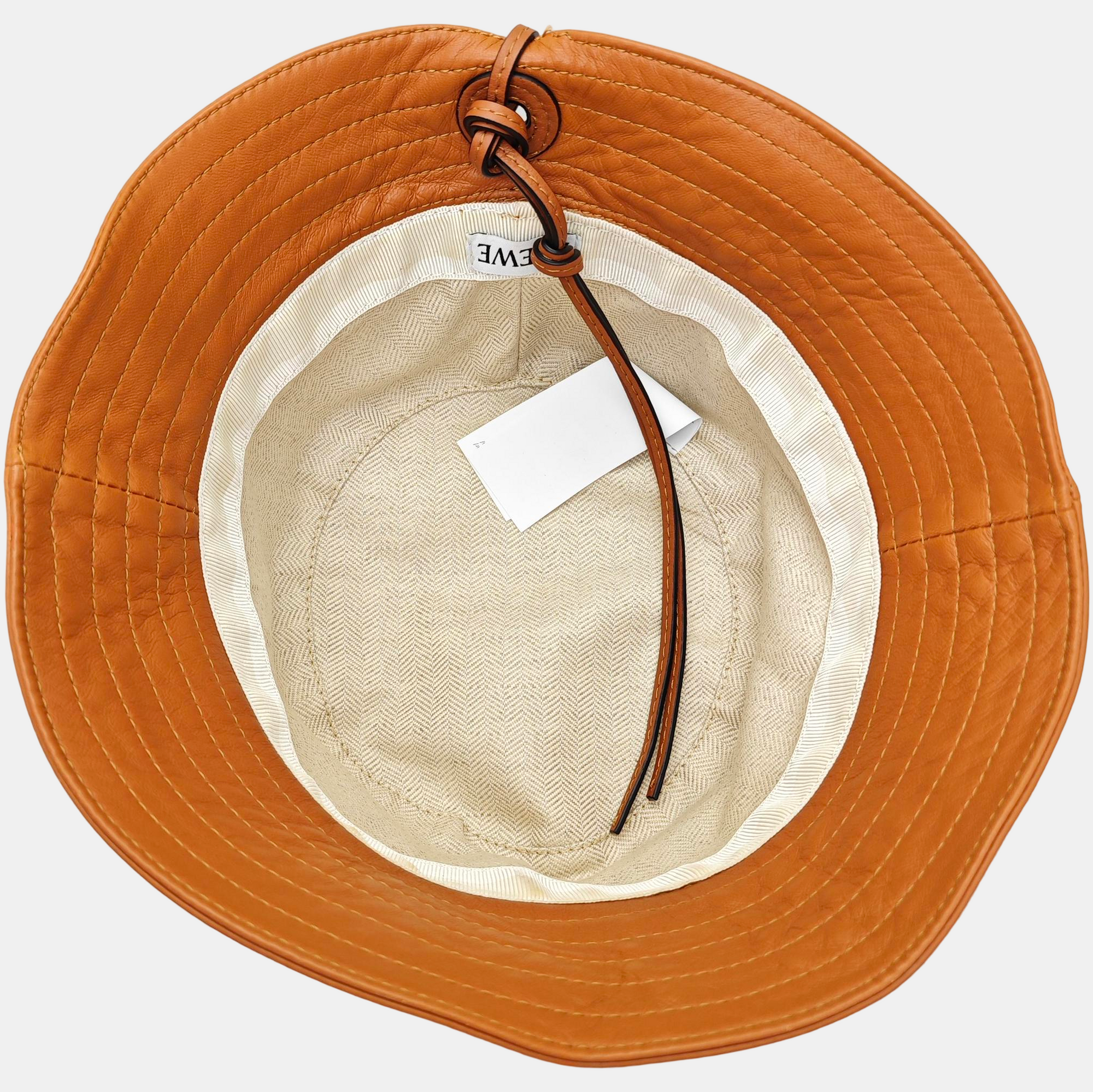 Leather Hat Brown