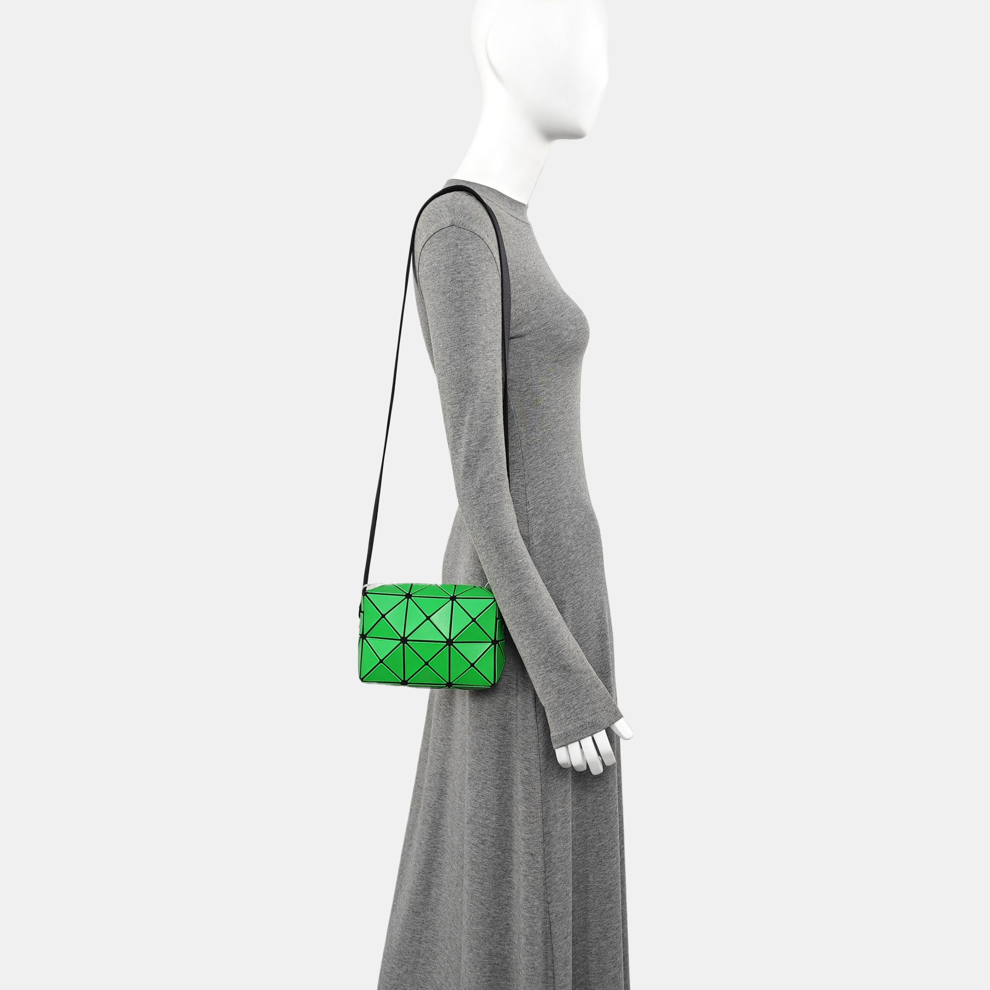 Special Material Shoulder Bag Green