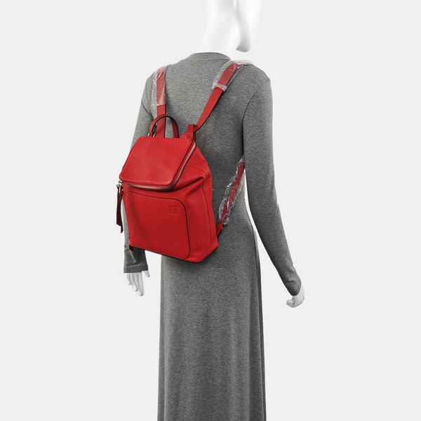 Goya Small Calfskin Red